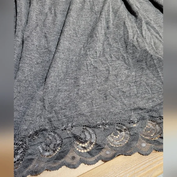 Source Unknown Charcoal Maternity Robe - Picture 5 of 10